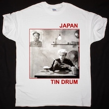 Tarzsokak Japan Tın Drum New Whıte T Shırt Beyaz