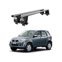 Royal Daihatsu Terios Iı 2006-2017 Uyumlu Gri Kilitli Ara Atkı Port Bagaj Tavan Barı
