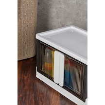 Arbu Home Çok Amaçlı Kapaklı Portatif Istiflenebilir Organizer Dolap