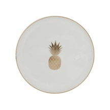 Porland Exotic Desen9 Düz Tabak 18cm