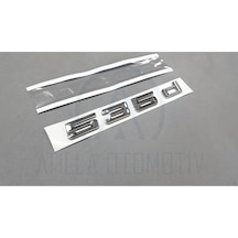 Bmw 5 Serisi E60 F10 F11 535d Uyumlu Bagaj Yazısı Krom