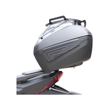 Gp Kompozit Honda Adv 350 Motosiklet Çanta Koruma Pedi Siyah Çok Renkli
