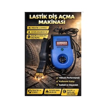 Lastik Diş Açma Makinası Ve 3-4 Numara Diş