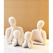 Bernami Mumluk Şamdanpinterest Dekoratif Biblo İki Çocuklu Aile Biblo Seti