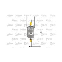 Valeo 587008 Yakıt Filtresi Alfa Romeo 156 1.6ts 9705 1.9 2.0 0205 6qe201511