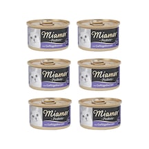 Miamor Pastete Yürekli Konserve Yetişkin Kedi Maması 6 x 85 G