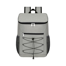 Suntek Yalıtımlı Soğutucu Sırt Çantası Plaj Gri