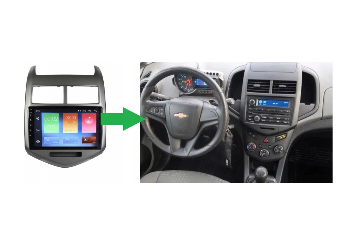 Chevrolet Aveo Android Multimedya Sistemi 2-32 For-x 2012-2014 9"