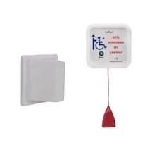 Engelli Wc Banyo Butonu Acil Yardım İpli Çağrı Seti