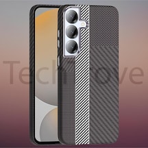 Samsung Uyumlu Galaxy S25 Plus Kılıf Magsafe Şarj Özellikli Karbon Fiber Görünümlü Yüksek Kalite Kapak Samsung Uyumlu Galaxy S25 Plus Kılıf Magsafe Şarj Özellikli Karbon Fiber Görünümlü Yüksek Kalite Kapak