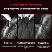 Novahub Yağ Aplikatörlü Saç Derisi Masaj Fırçası - Shiatsu Kırmızı, Kablosuz Masaj Aleti Kırmızı