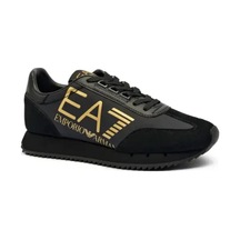 EA7 Erkek Ayakkabı 7x000541af18609 Siyah/altın