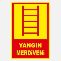 Ekstrafix Yf068 12x25 Fosforlu Yangın Merdiveni