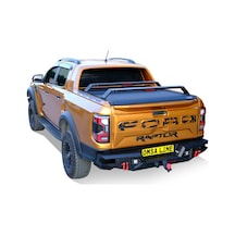 Omsa Mitsubishi L200 Dakar Kasa Üstü Ara Atkı 2 Parça Siyah 130-177cm 2015-2024 Arası