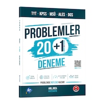 Anıl Hoca Tyt Kpss Msü Ales Dgs Problemler 20+1 Deneme Kr Akademi Yayınları