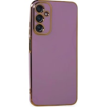 Samsung Uyumlu Galaxy A15 Kılıf Volet Luxury Seri Kamera Korumalı Silikon Kapak