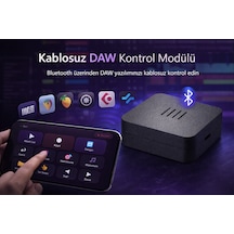 Kablosuz Daw Kontrol Modülü Bluetooth İle Ableton, Fl Studio, Logic Pro Ve Tüm Daw Ları Yönetin