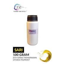 Opak & Transparan Sıvı Pigment Boya 100 Gram / Sarı / Epoksi Için