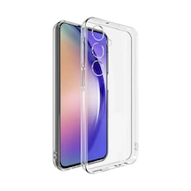 Galaxy Uyumlu S24 Kılıf Darbe Önleyici Anti Shock Özellikli Kamera Korumalı 2mm Silikon Pazarplus Şeffaf