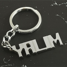 Yalım - 261 - - Kmrsfres - İsimli Anahtarlık Çok Renkli
