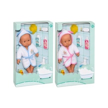 030031 Nessiworld Banyo Zamanı Bebek Seti, 35 Cm / +3 Yaş Adet Fiyatıdır