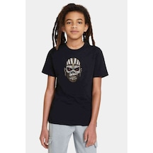Tshirthane Iron Maiden Eddie Baskılı Unisex Çocuk Siyah T-Shirt