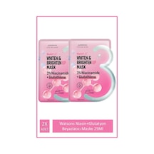 Watsons Niasin+glutatyon Beyazlatıcı Maske 25ml 2x