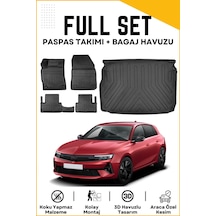 Opel Astra L 2024 Model Üst Birebir Uyumlu Bagaj Havuzu+paspas Seti
