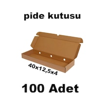 Pide Kutusu Hazır Kutu 100'lü 40 x 4 x 12.5 CM