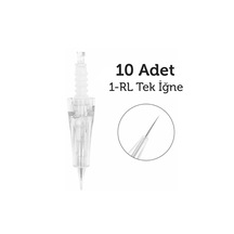 Dr.pen 1 Pin Kalıcı Makyaj İğnesi 1rl 10'lu Soket Girişli Tüm Cihazlara Uygun 10 Adet