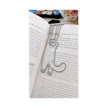 Sevimli Kedi Kitap Ayracı Dekoratif Kitap Tutucu