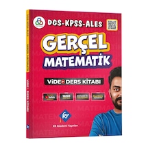Gerçel Matematik DGS KPSS ALES Video Ders Kitabı KR Akademi