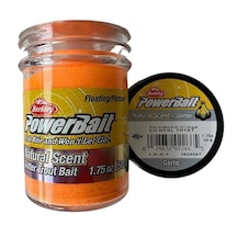 Berkley Powerbait Naturel Garlic Simli Alabalık Hamuru Orange