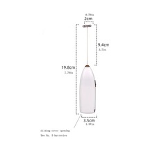 Ulzyvf Yumurta Yendi Süt Paslanmaz Mutfak Mini Mikser Krema Karıştırma Kahve Kabarcık İçecek Ev Elektrikli El Çırpma Çırpıcı Beyaz Beyaz Ag Beyaz
