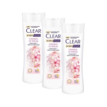 Women Kepeğe Karşı Etkili Şampuan Yumuşak Ve Parlak 350 Ml 3 Paketi