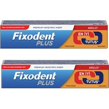 Plus 40g Diş Protez Yapıştırıcı Krem 2 Paket