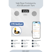 Sinbo Bluetoothlu Yağ Ölçer Baskül Sbs-4467