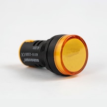 EUROWEST LS-220V-S 22MM SARI LED SİNYAL LAMBASI