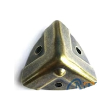 Dekoratif, Kutu, Sandık Köşesi - 35x22 Mm, Küçük, Antik, 1 Adet Çok Renkli