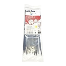 20cm Siyah Kablo Bağı 2,5 Mm Plastik Kelepçe - 100 Adet Nylon Düzenleyici