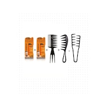 Fontenay Saç Toz Wax Ultra Strong Turuncu 20gr X2+şekil Tarak X2+mucizevi Tarak 5'li Set