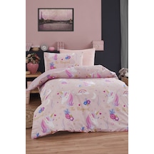 Eponj Home Junior Nevresim Seti Tek Kişilik Magical Pembe