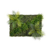 Dikey Bahçe Duvar Paneli 120x80cm Model20 Yeşil