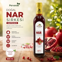 Doğal Nar Sirkesi 500 Ml Katkısız Nar Sirkesi