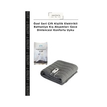 Özel Seri Çift Kişilik Elektrikli Battaniye Kış Akşamları Gece Dinlencesi Konforlu Uyku Çok Renkli