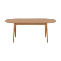Oscar Kelebek Açılır Yemek Masası 90x156 Cm Meşe