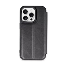 Newface Apple İphone 14 Pro Kılıf Flip Cover - Siyah