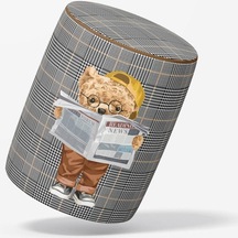 Gazeteci Teddy Puf Kumaşı Süettir. Uluslararası Solmama Sertifikasına Sahiptir. Çok Renkli