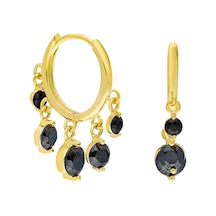 Halka Küpe 718877 Gold Gümüş