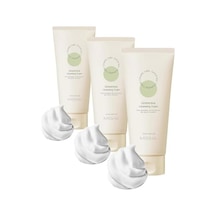 Yağlanma Karşıtı, Arındırıcı Temizleme Köpüğü 172ml Creamy Cleansing Foam Green Tea 3 Paketi